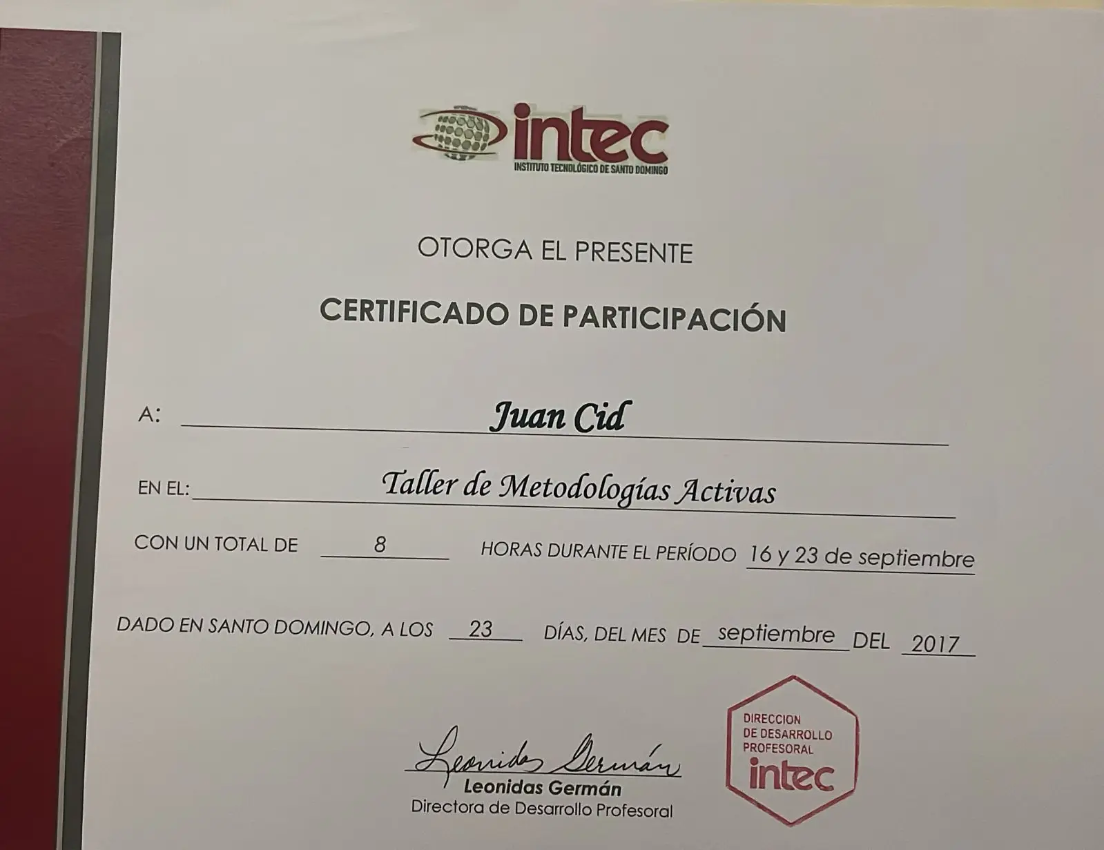 Dr. Cid certificaciones6