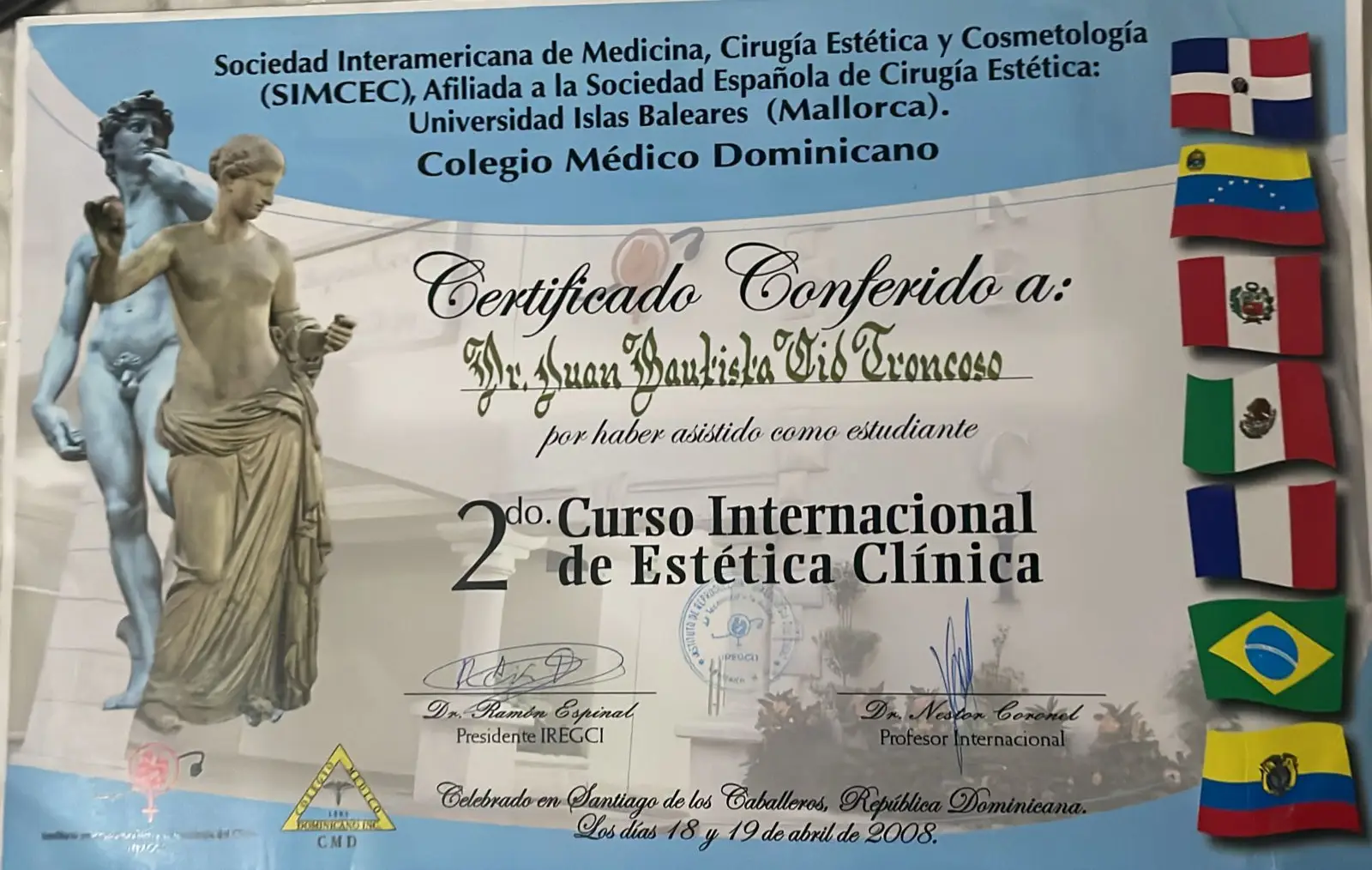 Dr. Cid certificaciones8